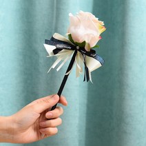 베베선물샵 장미꽃 볼펜 0.4mm / 잘써지는 중성펜, 레드_1291804