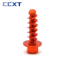 부품 CNC 알루미늄 셀프 태핑 나사 볼트 키트 Husqvarna FE TE FC TC FX TX KTM EXC EXCF XC XCF XCW SX SXF 2004- 10 개, [01] 10Pcs Orange