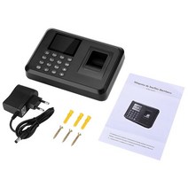출퇴근기록기지문 출석 기계 지능형 생체 인식 시간 시계 레코더, 02 US Plug, 01 US Plug