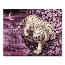 DIY 캔버스페인팅 명화그리기 액자 그림 세트 유화 - 동물 40x50, A26_우백호