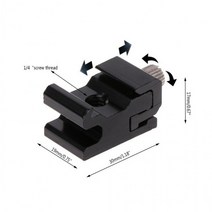 LED 커넥터 스트로보 삼각대 핫슈 마운트 어댑터 카메라 9 개인 유튜브 8 아프리카 G0Pro DSLR 방송, 단품