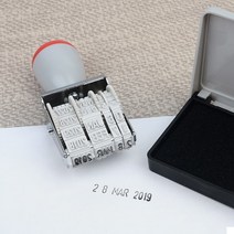 수자인 날짜스템프 숫자도장 날짜도장 날짜고무인