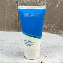 Seacret Foot Cream with Tea Tree Oil 시크릿 풋크림 위드 티트리 오일 150ml