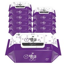Original 땡큐 물티슈 100매캡형) 10팩, Original 땡큐 물티슈 100매(캡