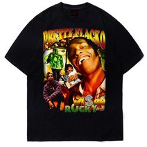 Travis Scott Eminem LiL Peep Tupac 2pac T 셔츠 Asap Rocky Kanye West JuiceWrld Jay z 힙합 티셔츠 Biggie Sma