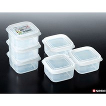 일본 미니소분용기 200ml 3개입 분유 전자레인지 냉동밥 용기, 3개