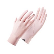 이너 장갑 등산 바이크 스키 여성 야외 스포츠 자외선 방지 얇은 통기성 아이스 쿨 미끄럼 승마 장갑 여성, 06 pink 6