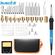 코스토프 우드버닝기 우드버닝툴 버닝펜 3D펜인두기 세트구성, 1개, 브라켓 + 인두 +  조각 헤드 + 가방