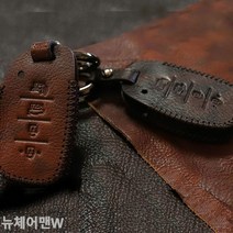 [KT알파쇼핑]뉴체어맨W 스마트키케이스 차키케이스, 쌍용3버튼/브라운_W761B55
