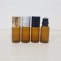 스윗바틀 롤온향수공병, 100개, ①3ml 갈색병/금색캡