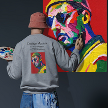 남녀공용 가을 커플티셔츠 O.H.P X GASUJENG b퍼펙트어쎄신 no.3 베이직 헤비 맨투맨