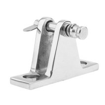 GHSHOP 스테인레스 스틸 보트 캐노피/커버 데크 피팅 및 나사 탈착식 핀, 설명, 실버, 설명