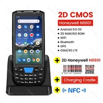 보드 휴대용 Pos 단말기 안드로이드 9.0 PDA 1D 2D QR 하니웰 바코드 스캐너 4G NFC 판독기 데이터 수집기, [02] 1D Howneywell NFC, [02] AU