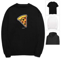 피자 take a slice pizza 영자신문 레터링 맨투맨