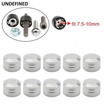 바이크 오토바이 헤드 볼트 커버 슈라우벤 모터 캡 스크류 할리 캠 소프테일 다이나 스터용 개, 04 fit 7.5-10mm