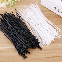 단단한 다용도 케이블타이 100P 선정리 케이블타이푸는법, 블랙100P