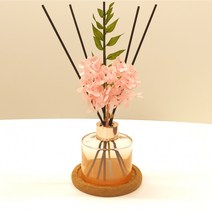 퐁텐느 수국 디퓨저+향200ml, 블랙체리, 핑크수국