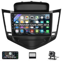 [2+32GB] Chevrolet Chevy Cruze 2009-2014용 Android 13 카 스테레오 무선 Carplay 및 Auto9인치 터치 스크린 라디오 GPS WiFi, 2+32G with mirror link