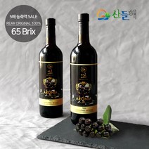 산들해 프리미엄 아로니아농축액, 2개, 750ml