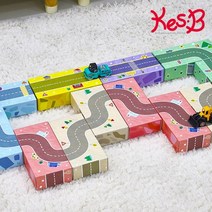 유치원 어린이집 쌓기영역 도로놀이 종이벽돌블럭 교구