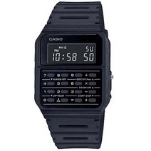 카시오 CA-53WF-1B 남성 데이터뱅크 계산기 전자 시계
