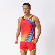 마라톤조끼 육상경기 훈련복 남자 단거리경주 운동 신체시험 워킹복 여성 맟춤제작 2415636225, 더 큰 사이즈