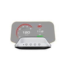 c3 auto hud gps obd2 head up display car 프로젝터 속도계 with navigation system security alarm 자동차 전자 액세서리, 일반 버전