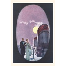 (영문도서) Vintage Journal Couple on Deck Paperback, Found Image Press, English, 9781669507543