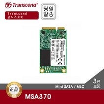 트랜센드 MSA370 mSATA 128GB SSD (SATA3 / MLC / 3년), _128GB