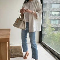 노카라 자켓 간절기 아우터