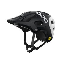 POC 자전거 헬멧 트레일 올마운틴 라이딩 Tectal Race MIPS 산악, SML/51-54cm, Uranium Black/Hydrogen White M