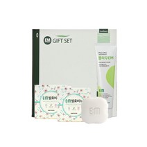 이엠나무 풀라무 EM 치약 발효 비누 3종 세트, 3개, 150g