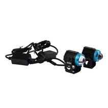 슈퍼 soco tc max ts lite tsx cux cpx 오토바이 액세서리 led 방수 보조 헤드 라이트 스포트라이트 램프 보조 슈퍼쏘코TC, 검은색, 1개