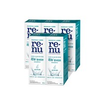 바슈롬렌즈 세척액 리뉴 센서티브 355ml 5개, 바슈롬렌즈 세척액 리뉴 센서티