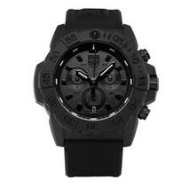 루미녹스 XS.3581.BO 네이비 씰 블랙아웃 남성 우레탄시계