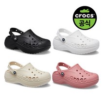 크록스 공식 여성 BAYA PLATFORM CLOG 4종 택1 23SWCL208186