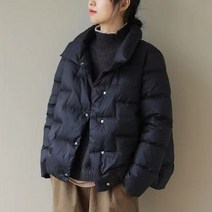 동대문 쇼핑몰은 찬장에서 탈부착 경량 다운 재킷 코튼 패딩 의류 숏 여성 겨울 패션 스탠드 칼라 올 매칭 코트