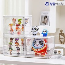 성림아크릴 피규어 진열장 투명 케이스 레고 보관함 프라모델 정리 아크릴 케이스, 소형(칸막이포함)[CH_DIYBOX_S]