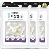 라이브잇 내츄럴랩 치카치카 강아지 우유 치실껌 S 48g, 6개