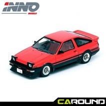 이노64 1:64 토요타 스프린터 트레노 AE86 - 레드