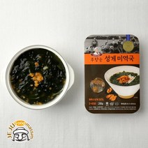 부향순 제주 성게미역국 x 2 (200g(3~4인분)/pack 냉동), 2개, 200g