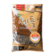 고운물 세틀 모든 열대어용 바닥재 4kg 박테리아첨가, 혼합 색상, 1개