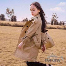 ZG09 정통 트렌치 코트 주니어쇼핑몰 여아동원피스 유아원피스 여자아동복