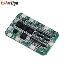 BMS보드6S 15A 24V PCB BMS Protection Board for 6 Pack 18650 Li-ion Lithium Battery Cell Module DIY K, 한개옵션0