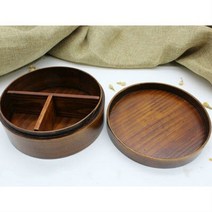 직장인 초등 소풍 피크닉 보온 도시락통 반찬합 일본식 나무 때 초밥 하위 블록 나무, 세트 10