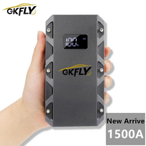 자동차 점프스타터 12v 24v 공용 자동차 방전방지 gkfly 2021 car jump starter 20000mah 1500a 시동 장치 power bank car for, 협력사