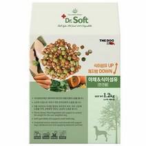 RT 무곡물 전견용 소프트 사료 치킨 야채 1.2KG 1개, 단품