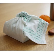 사시코 자수 다루마 프리미엄 컬러 프린트천, 라이트 블루