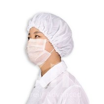 방진 모자 크린룸 후드 케이엠 무진모 제전모 C3, 스카이블루2XL