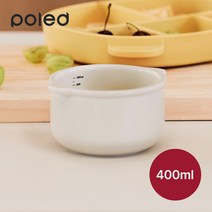 폴레드 도자기 이유식용기 400ml, 도자기 이유식용기 400ml버터크